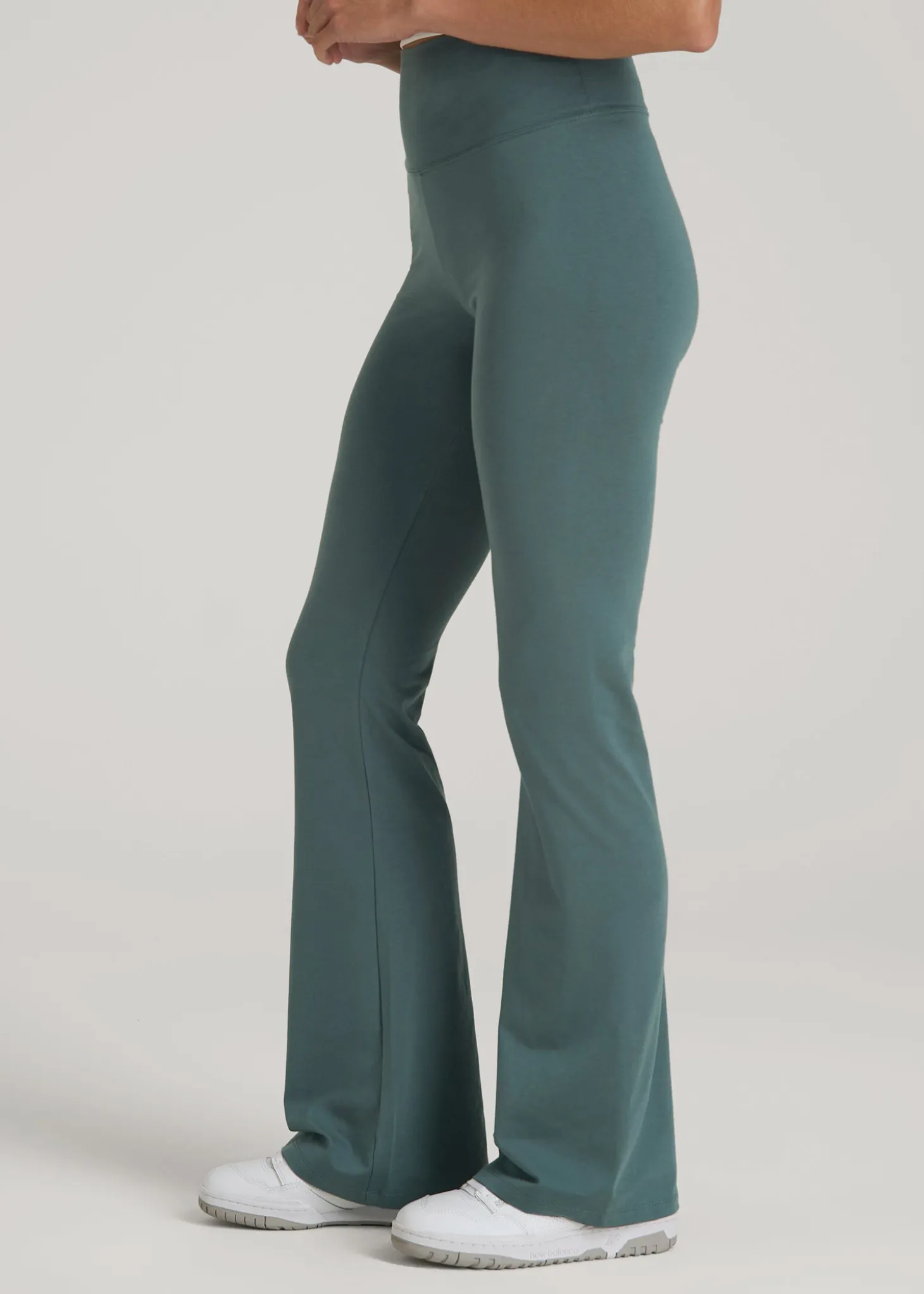 Cotton Flare Leggings for Tall Women