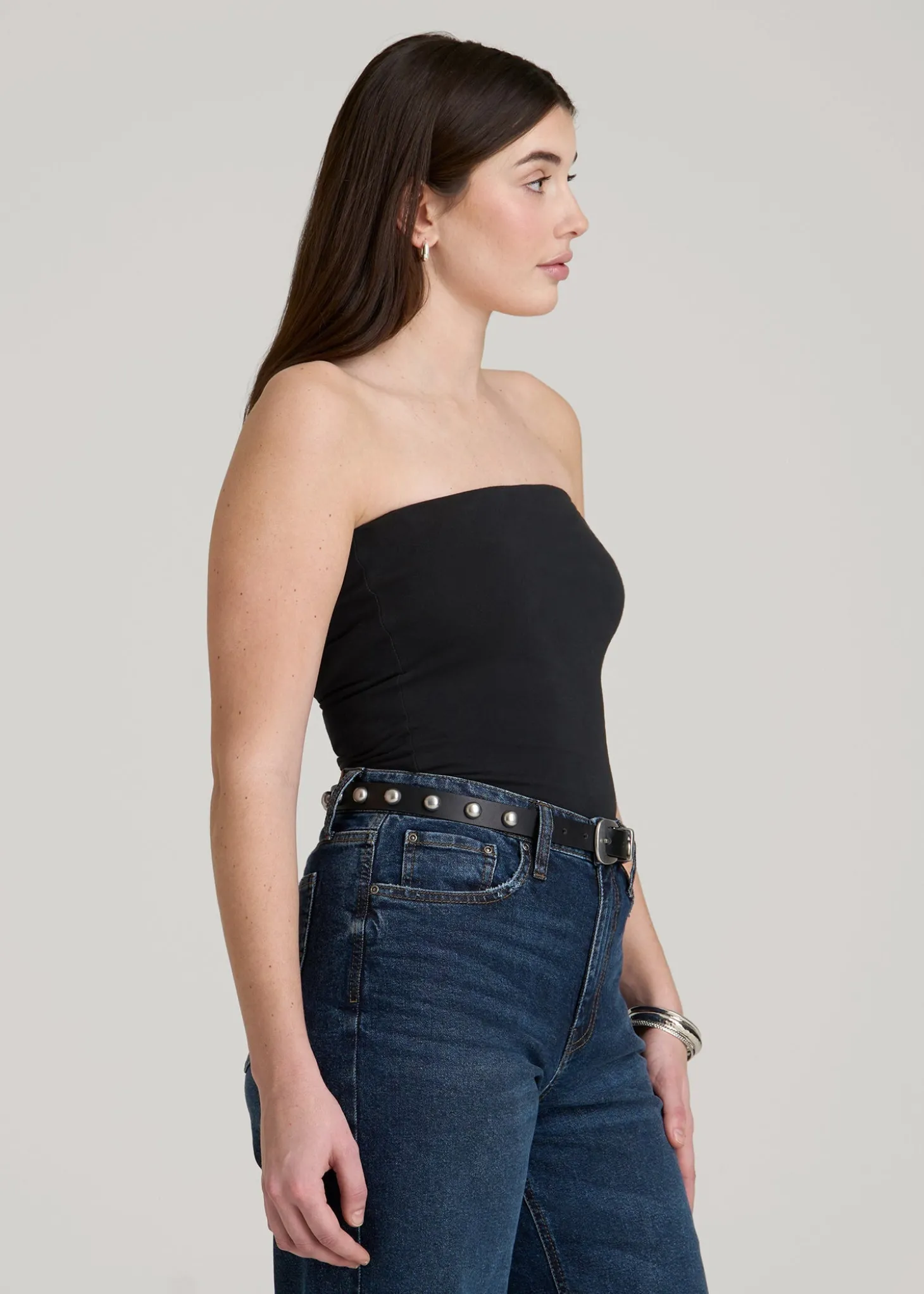 Cotton Tube Top for Tall Women