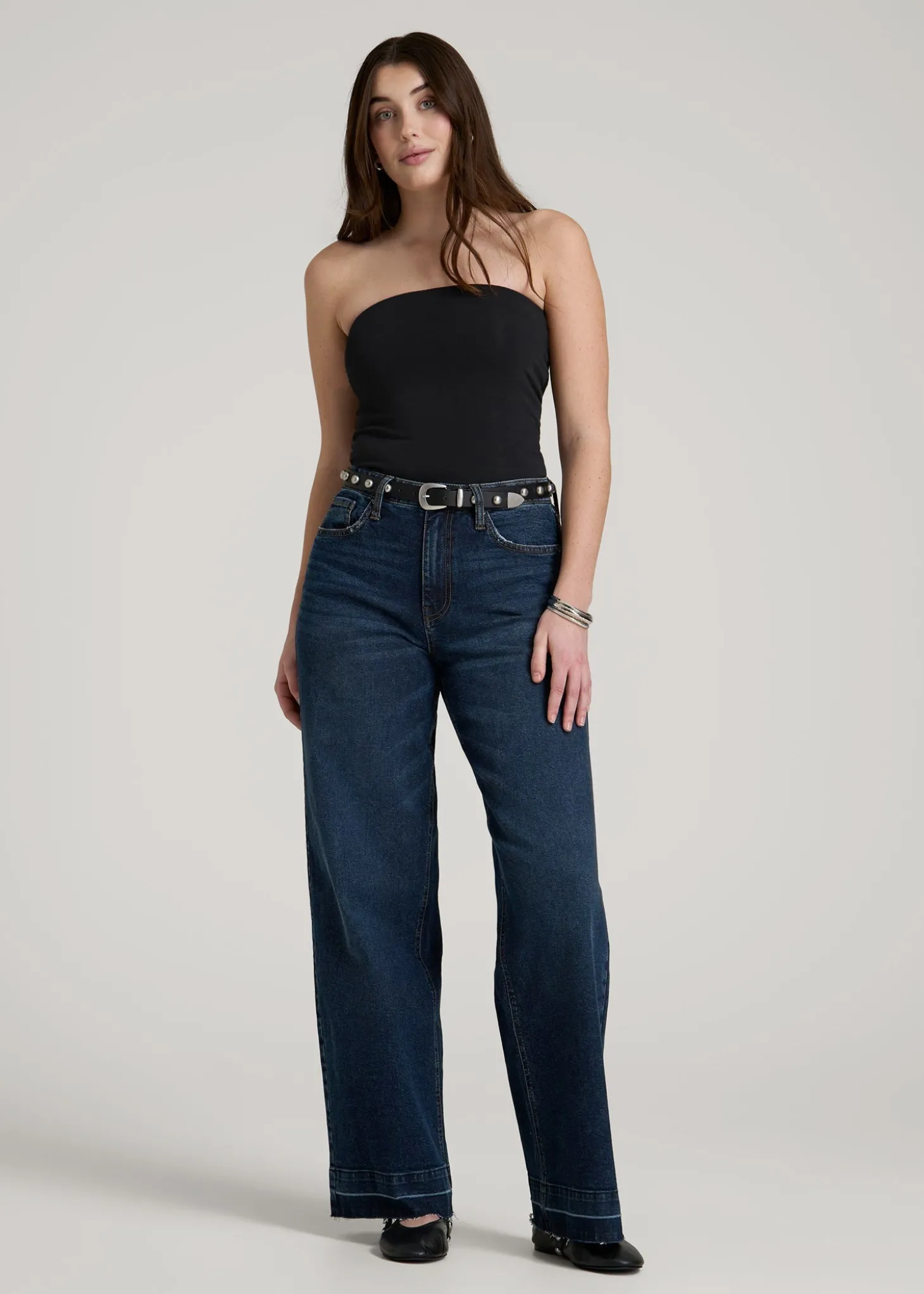 Cotton Tube Top for Tall Women