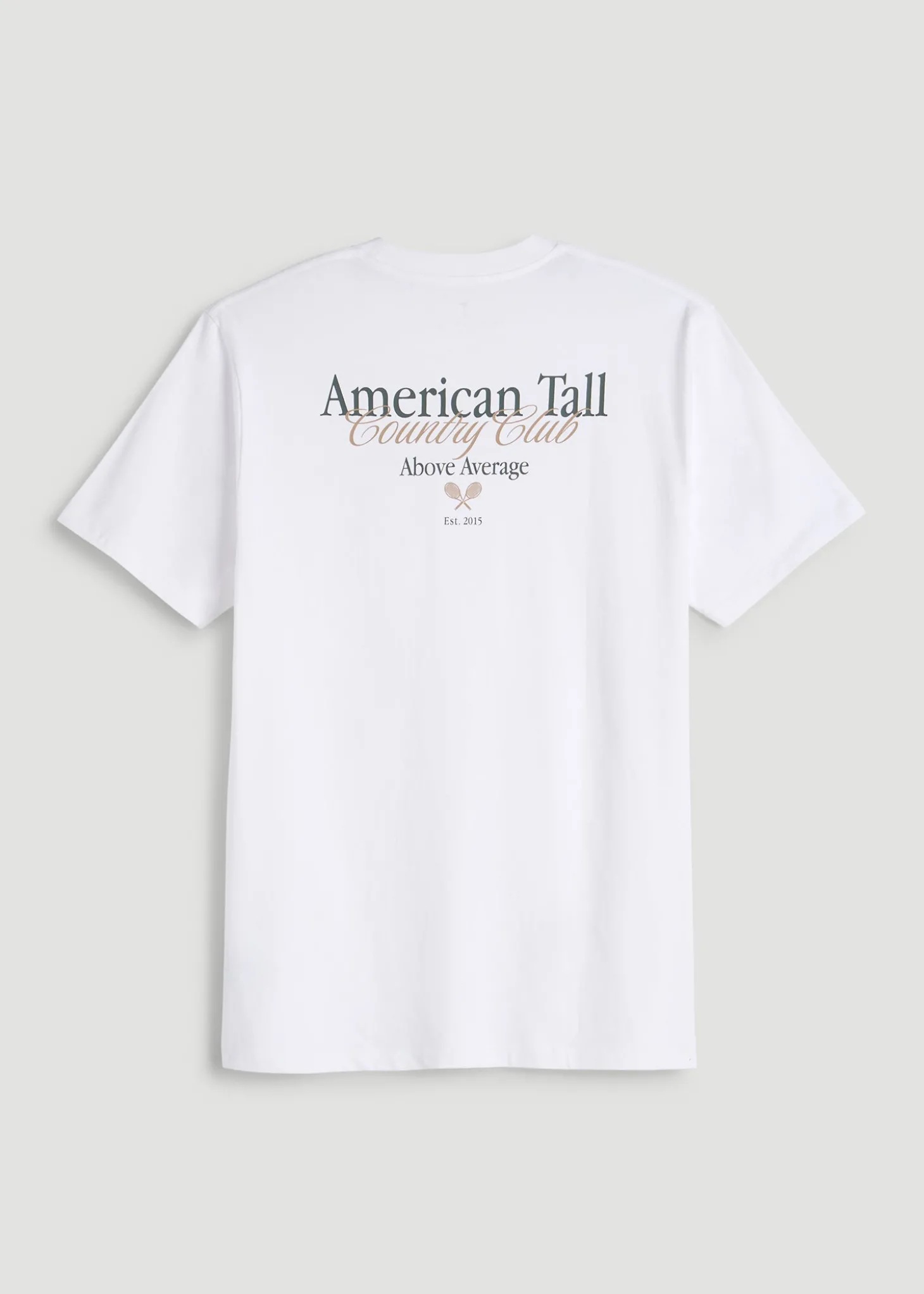 Country Club Graphic Tee for Tall Men