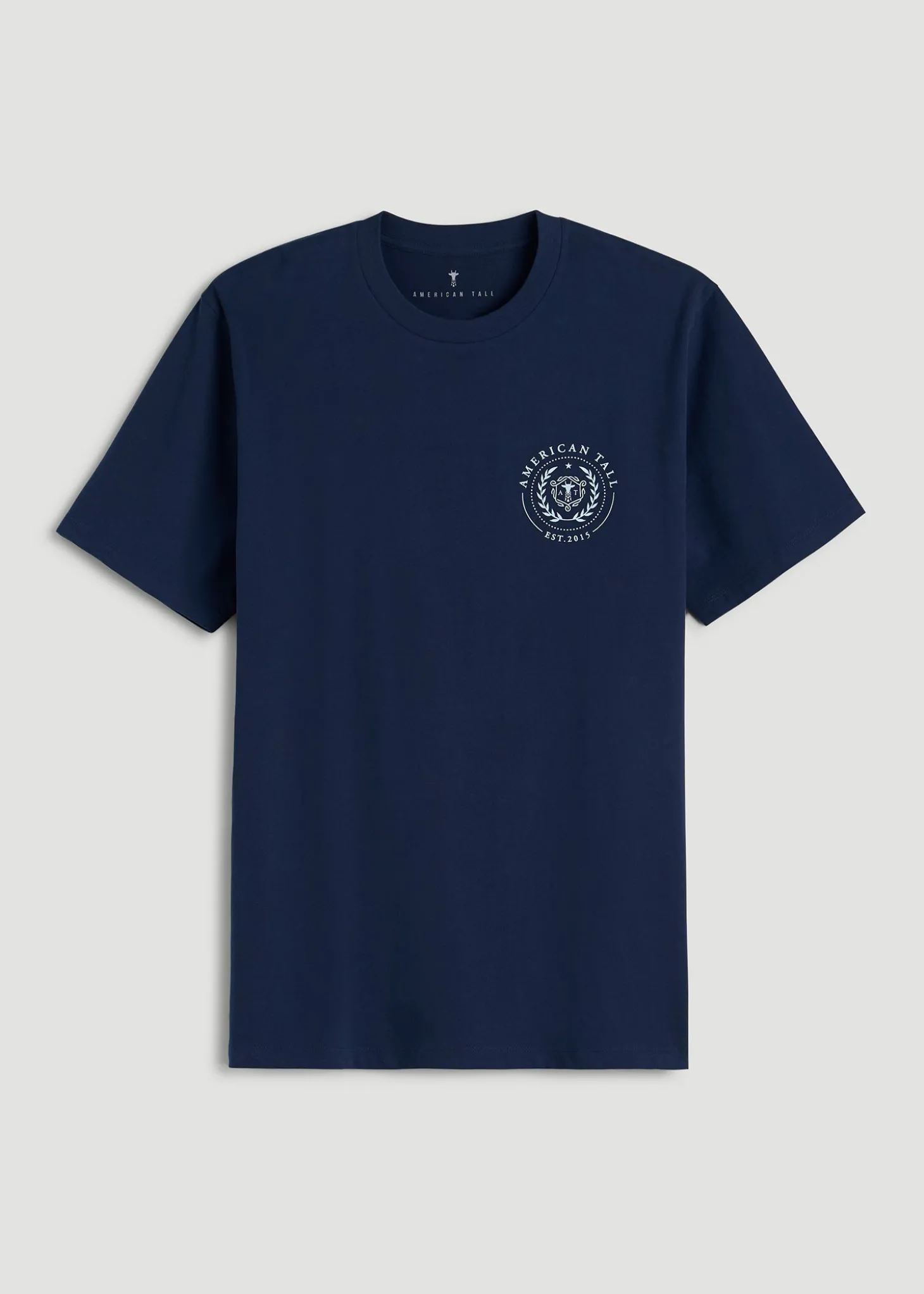 Crest Graphic Tee for Tall Men