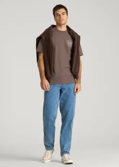 Crest Graphic Tee for Tall Men