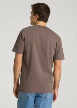 Crest Graphic Tee for Tall Men
