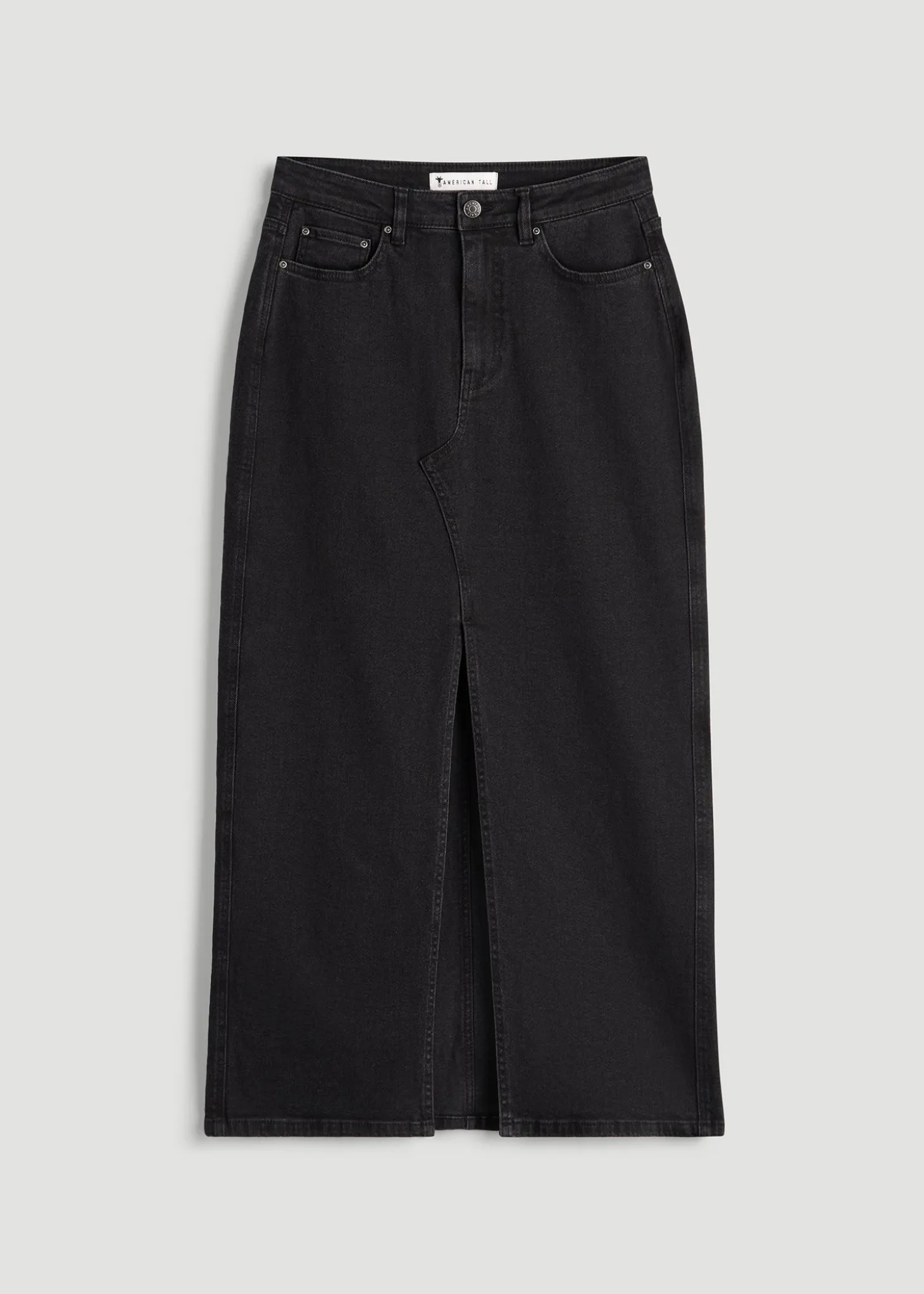Denim Maxi Skirt for Tall Women