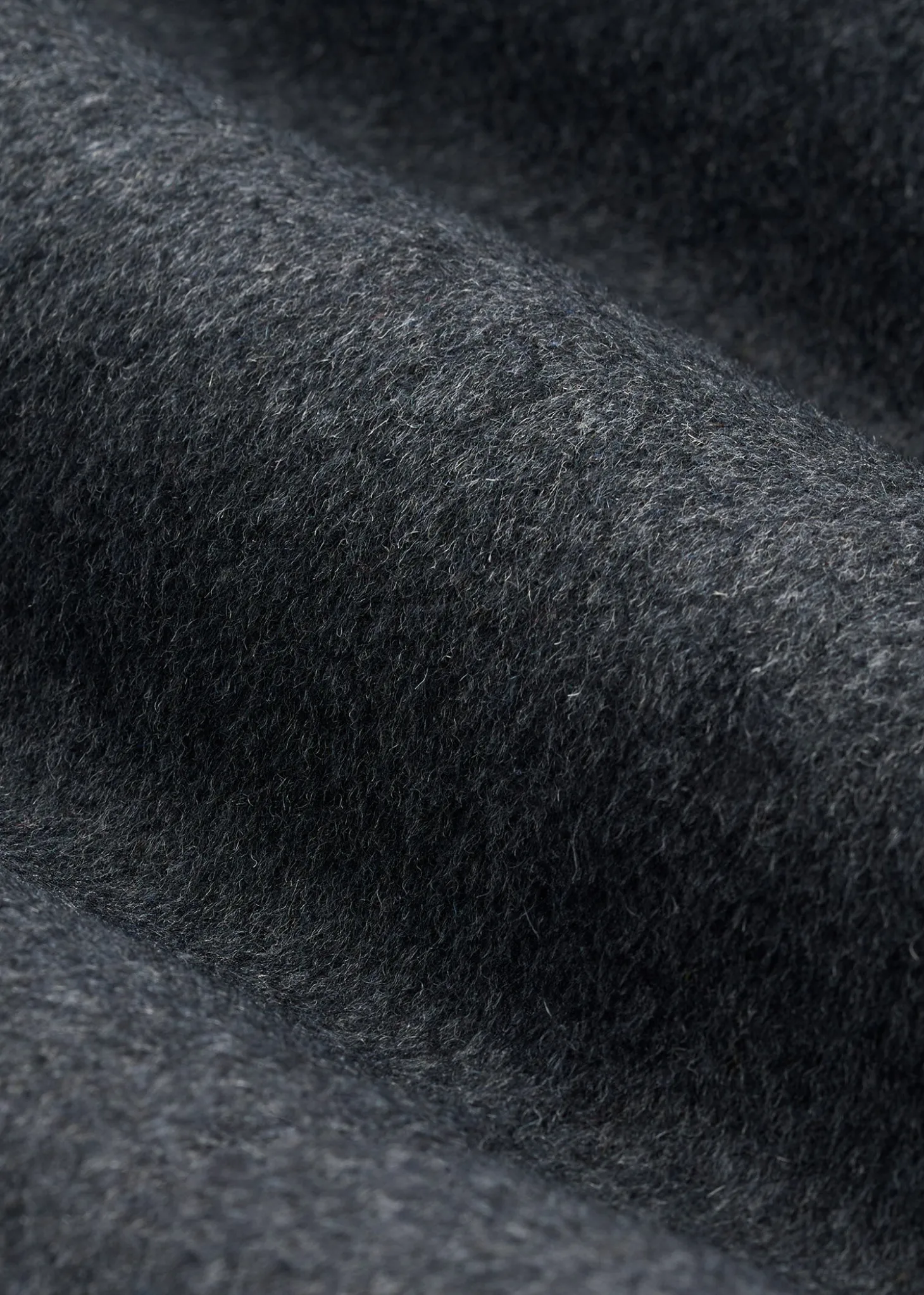 Double-Breasted Wool Peacoat for Tall Men