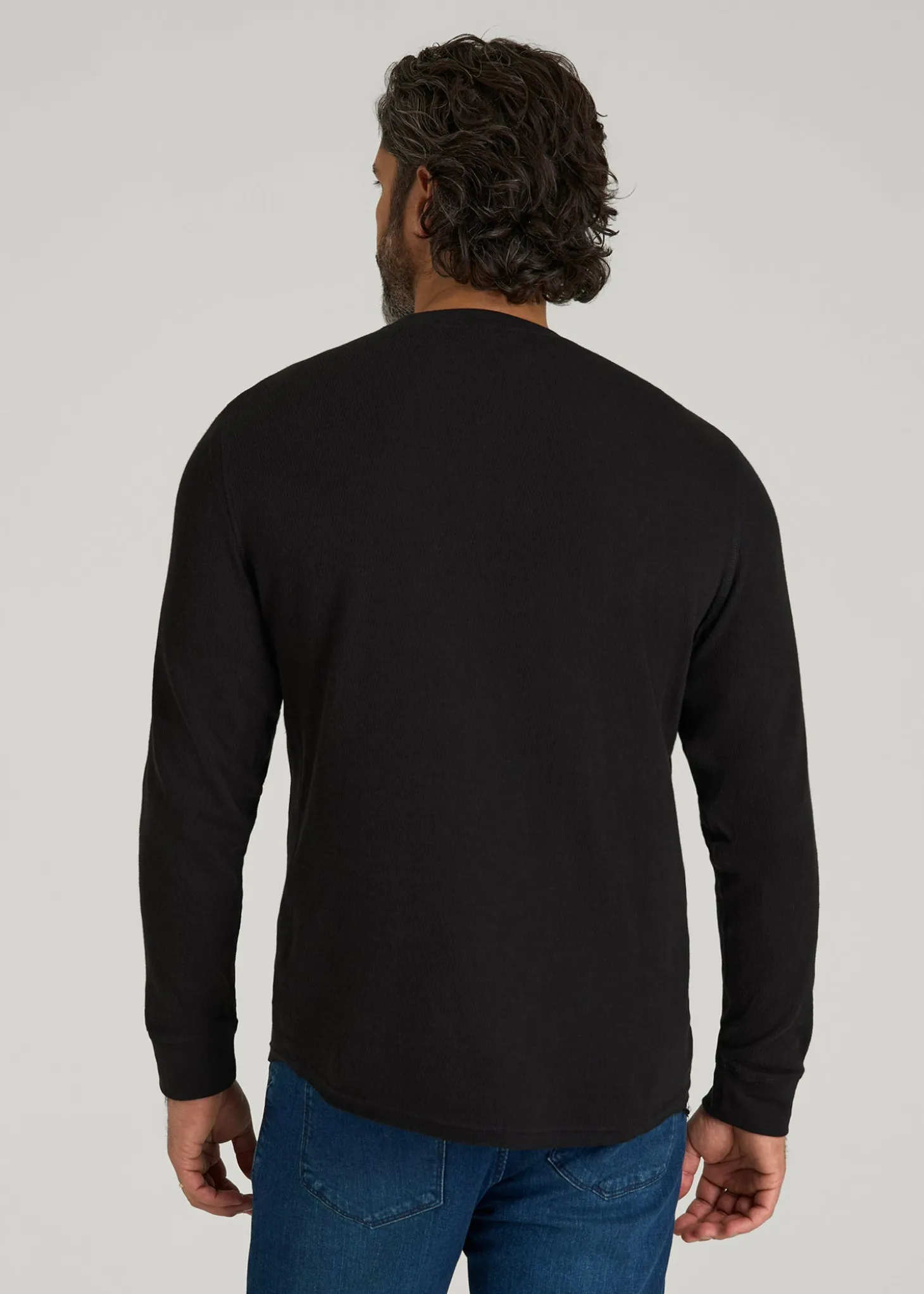Double Honeycomb Thermal Crewneck for Tall Men