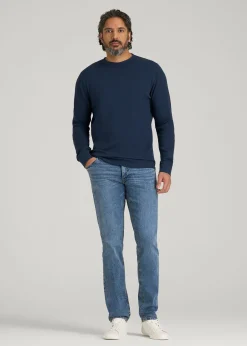 Double Honeycomb Thermal Crewneck for Tall Men