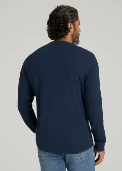 Double Honeycomb Thermal Crewneck for Tall Men