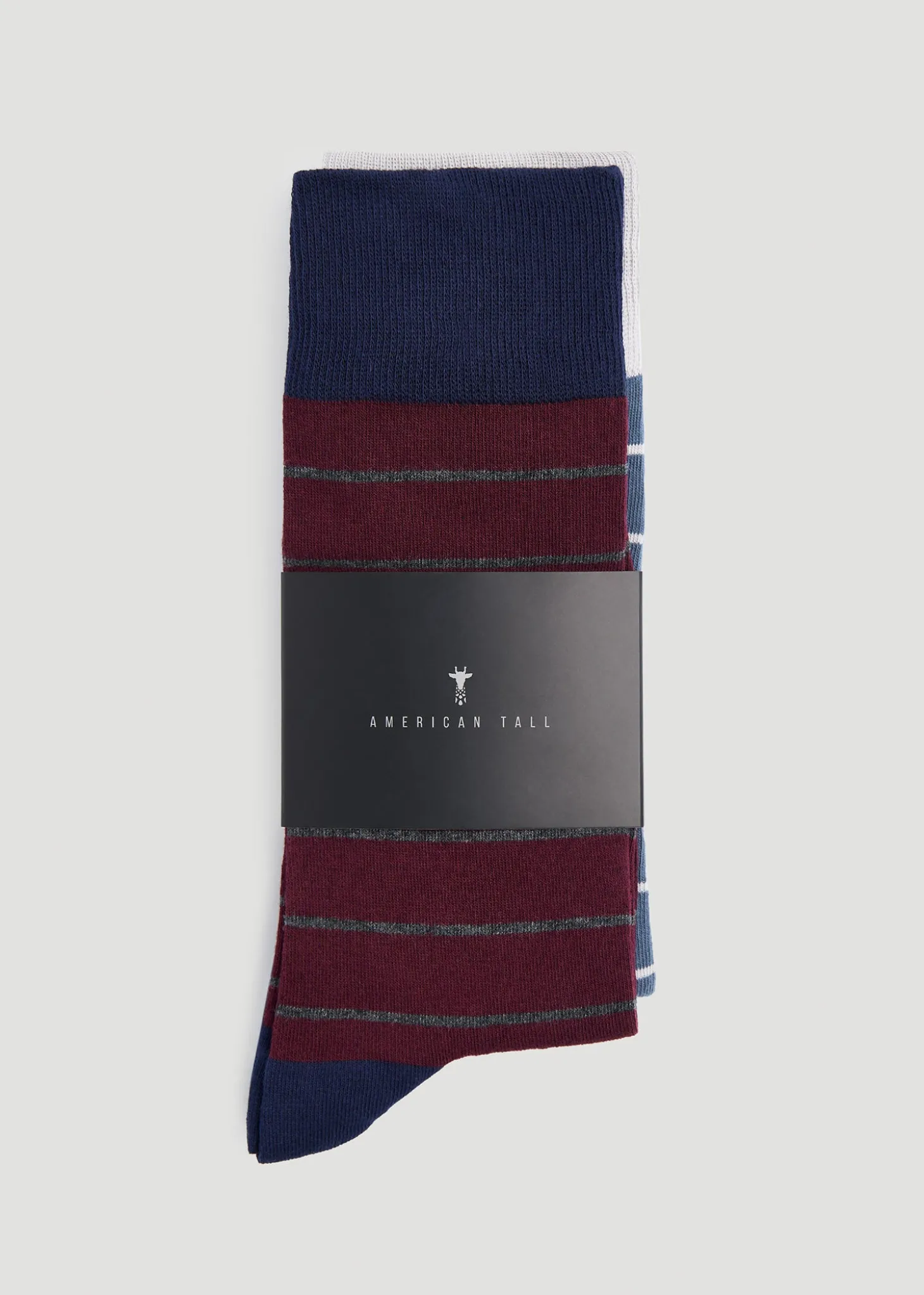 Dress Socks Size 14 to 17 (3-Pack) for Tall Men