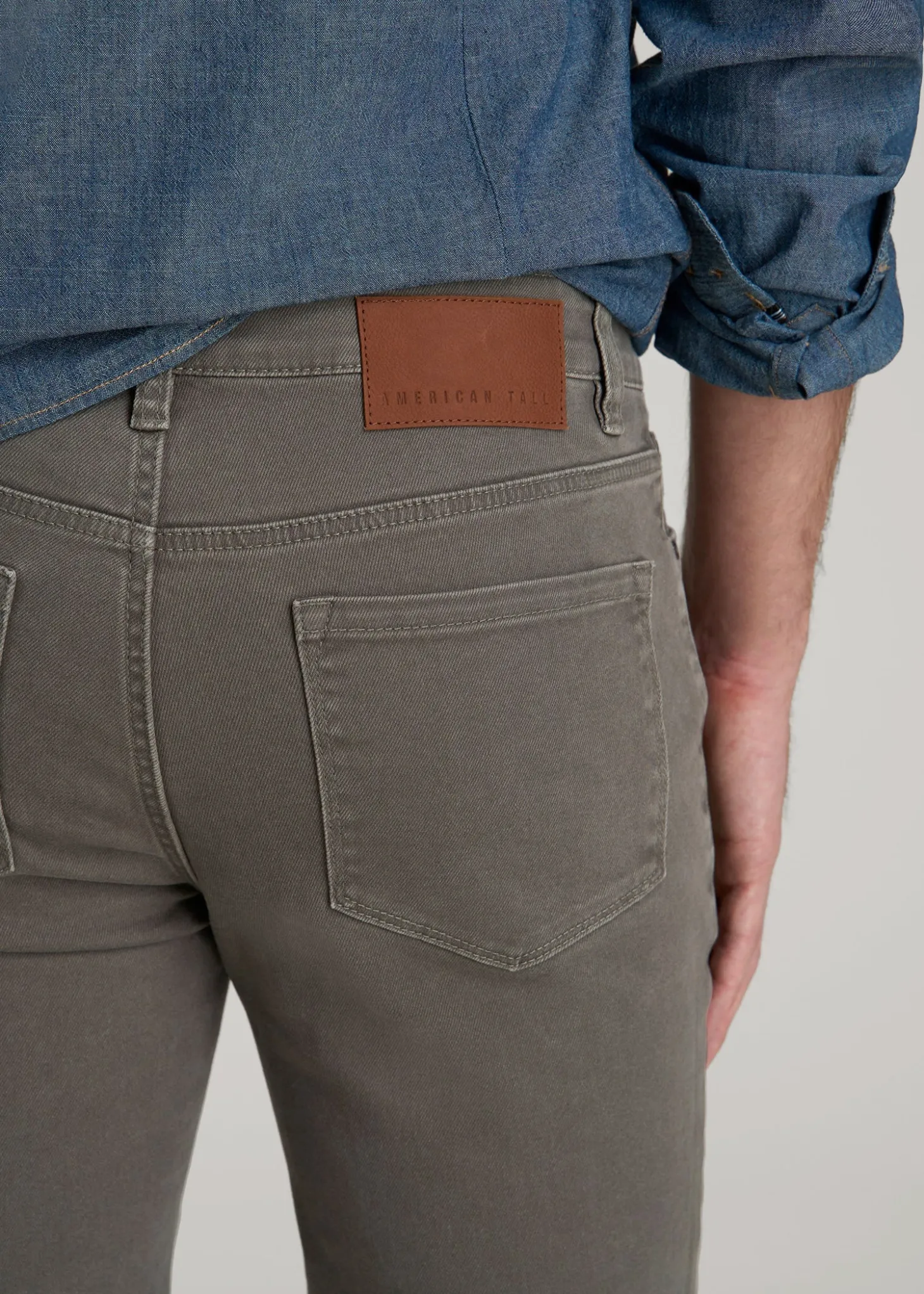 Dylan Slim Fit Colored Jeans for Tall Men