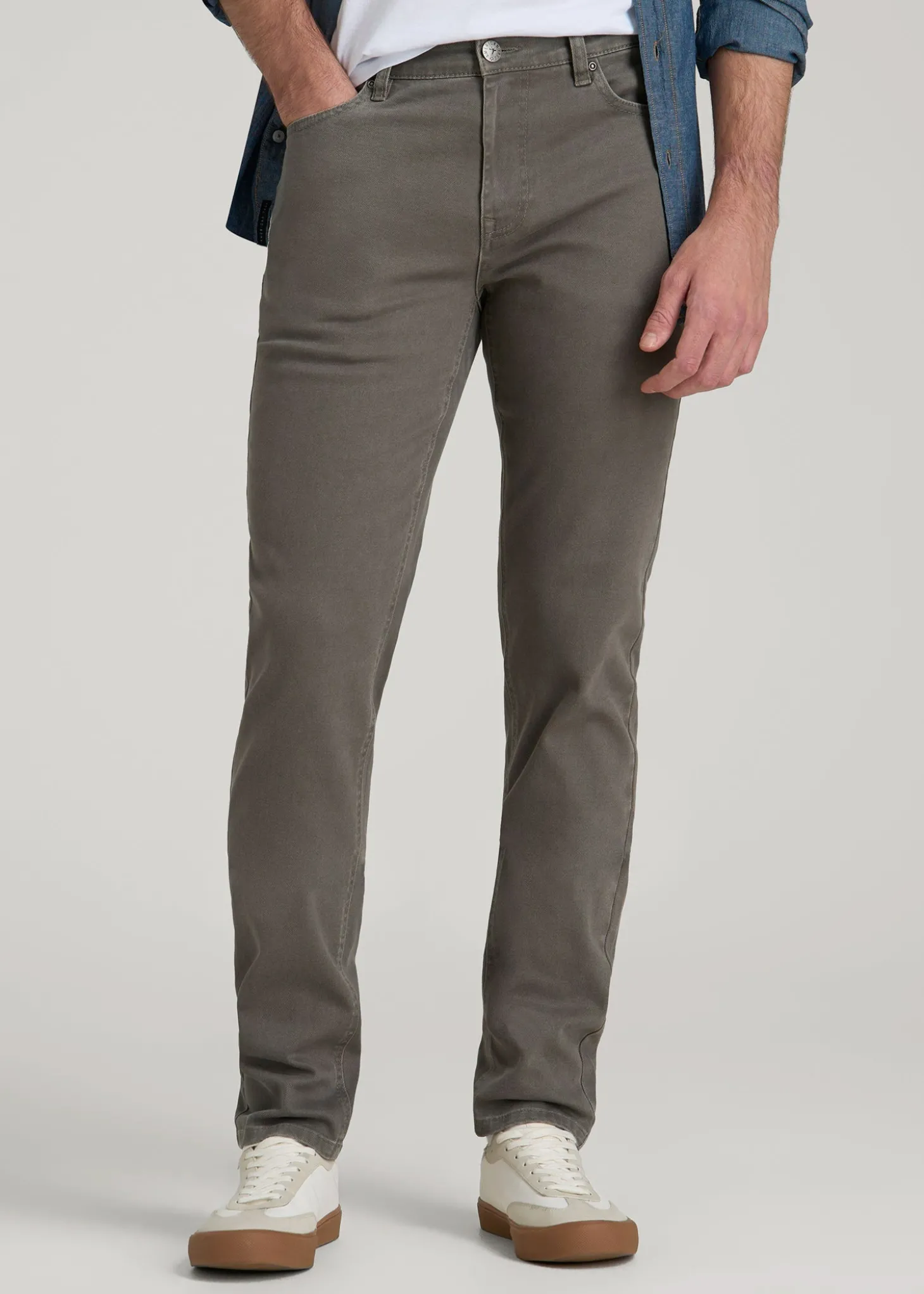 Dylan Slim Fit Colored Jeans for Tall Men