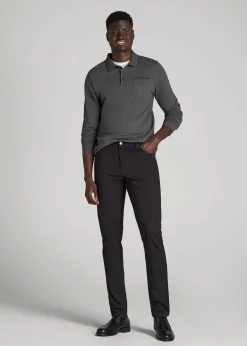 Dylan Slim Fit Five-Pocket Pants For Tall Men