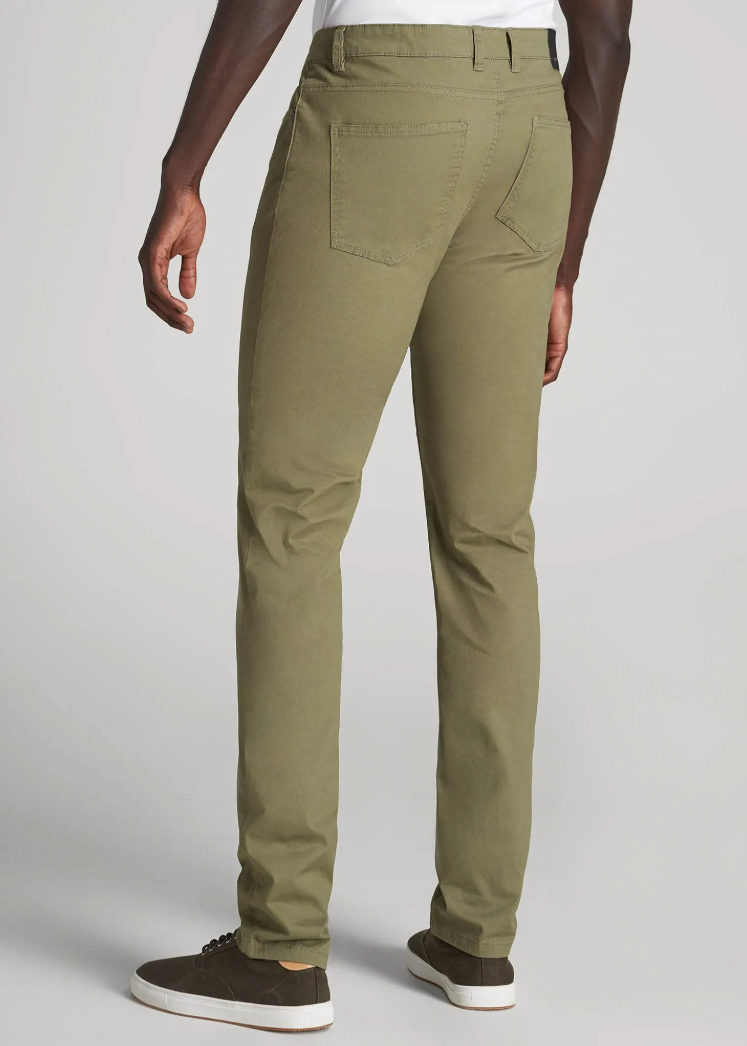Dylan Slim Fit Five-Pocket Pants For Tall Men