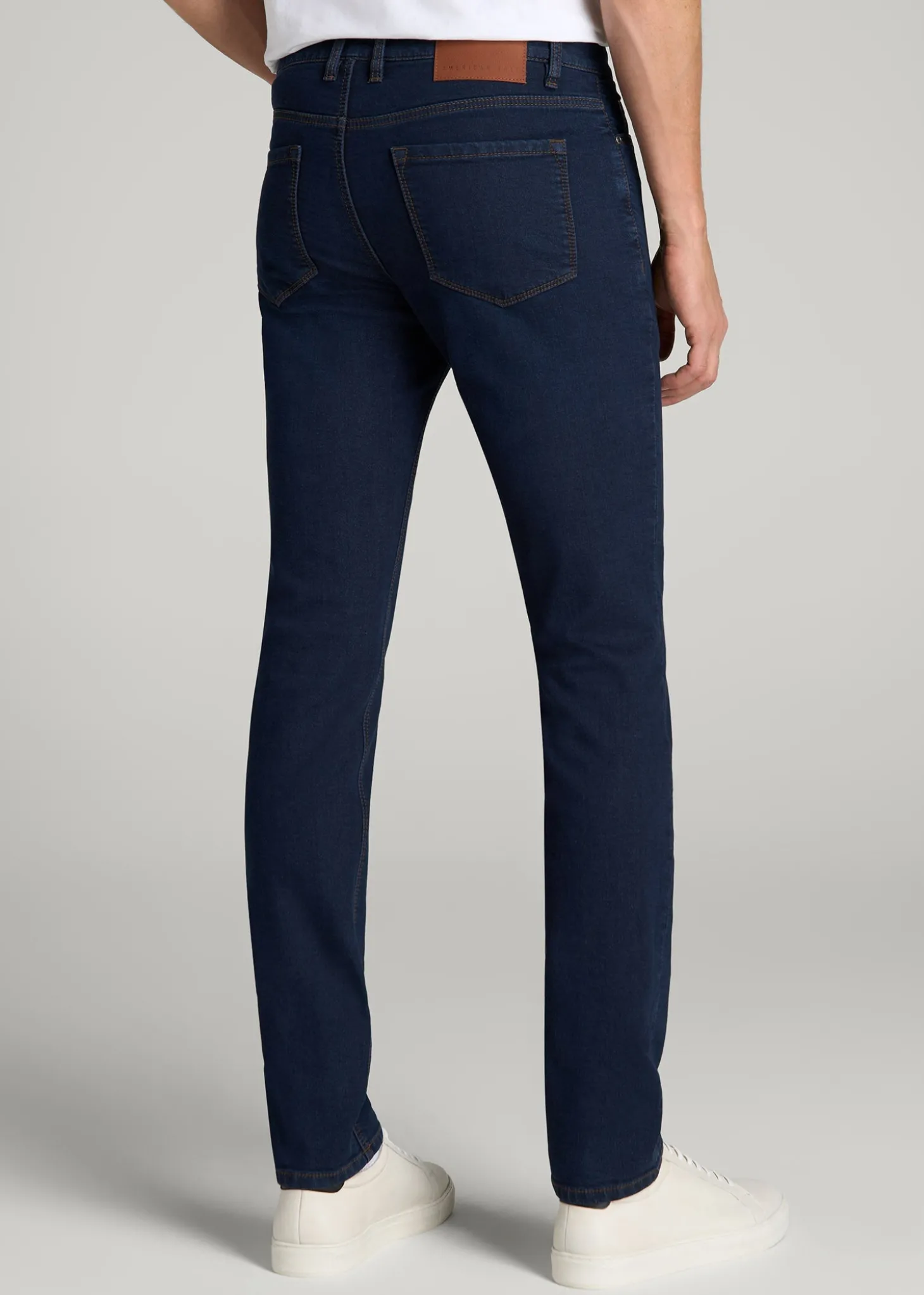 Dylan Slim Fit Fleeced Jeans for Tall Men