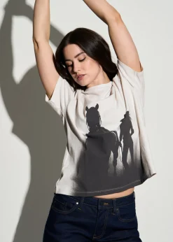 Equestrian Graphic Tee for Tall Women