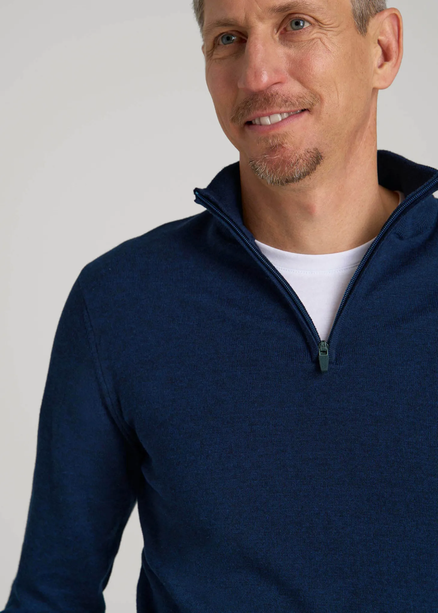 Everyday Quarter-Zip Sweater for Tall Men