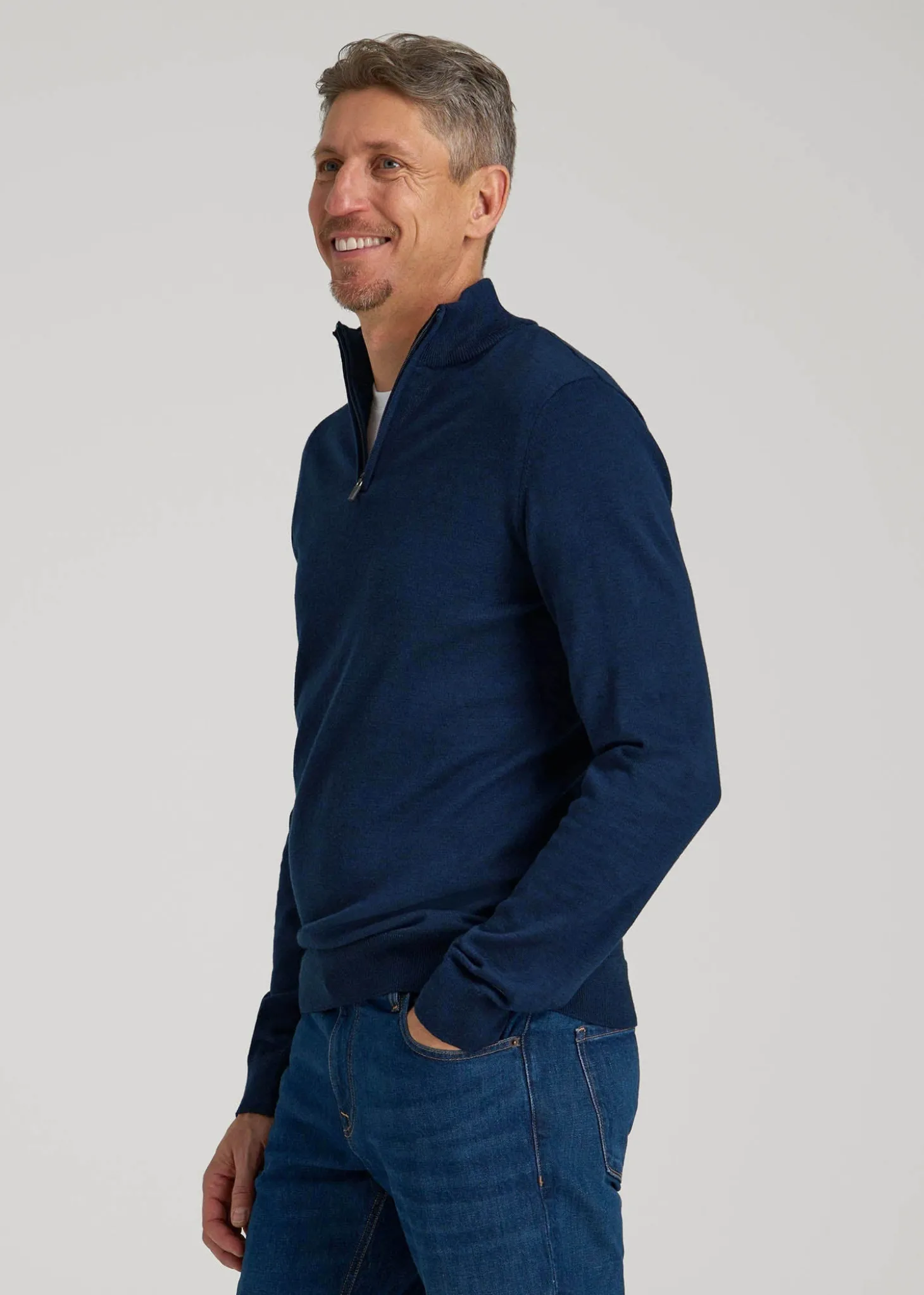 Everyday Quarter-Zip Sweater for Tall Men