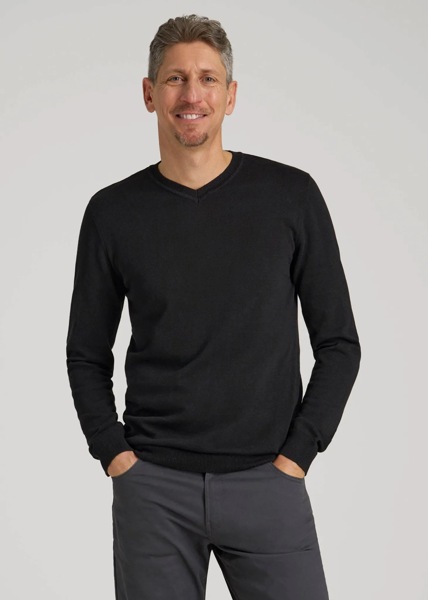 Everyday V-Neck Sweater for Tall Men