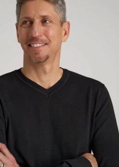 Everyday V-Neck Sweater for Tall Men