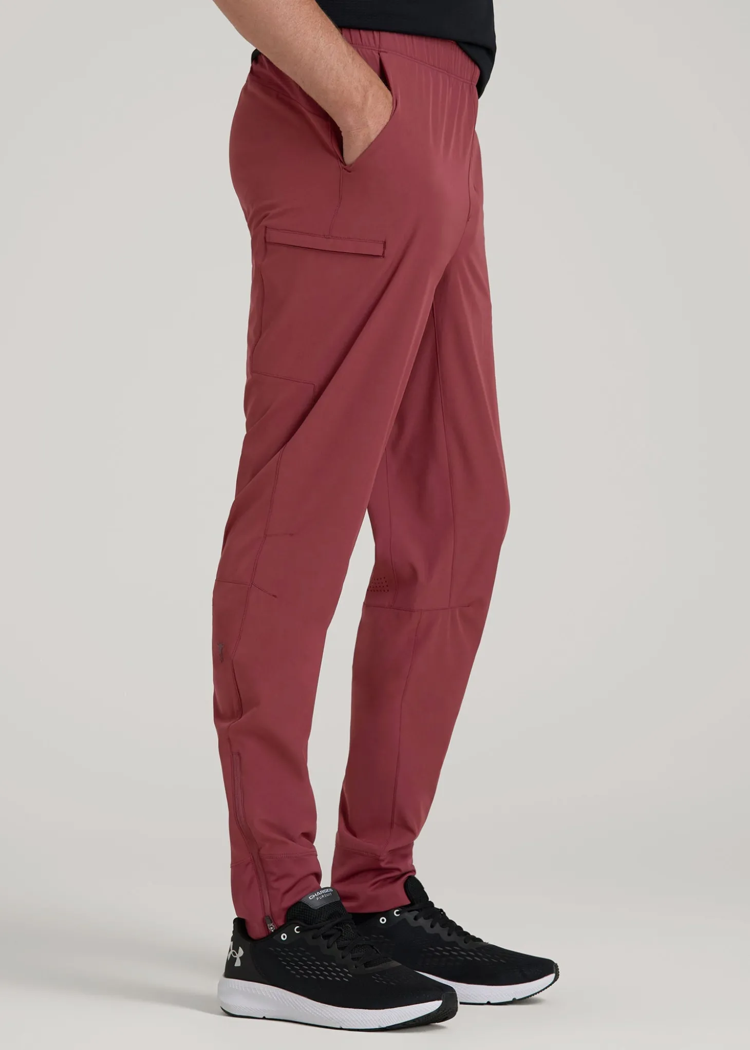 Featherweight Perforated Training Joggers for Tall Men