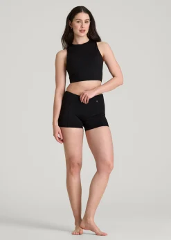 Fitted Hybrid Shorts for Tall Women