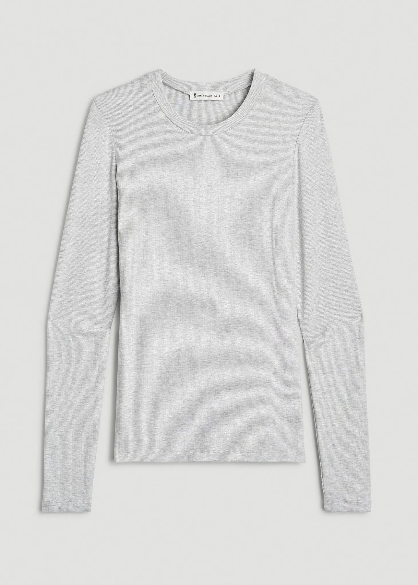 FITTED Ribbed Long Sleeve Tee for Tall Women