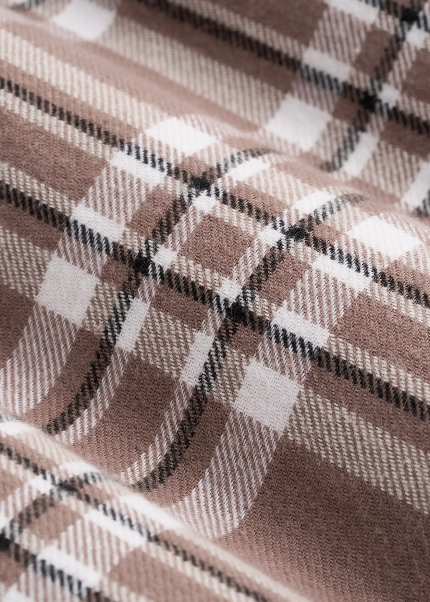 Flannel Button-Up Shirt for Tall Women
