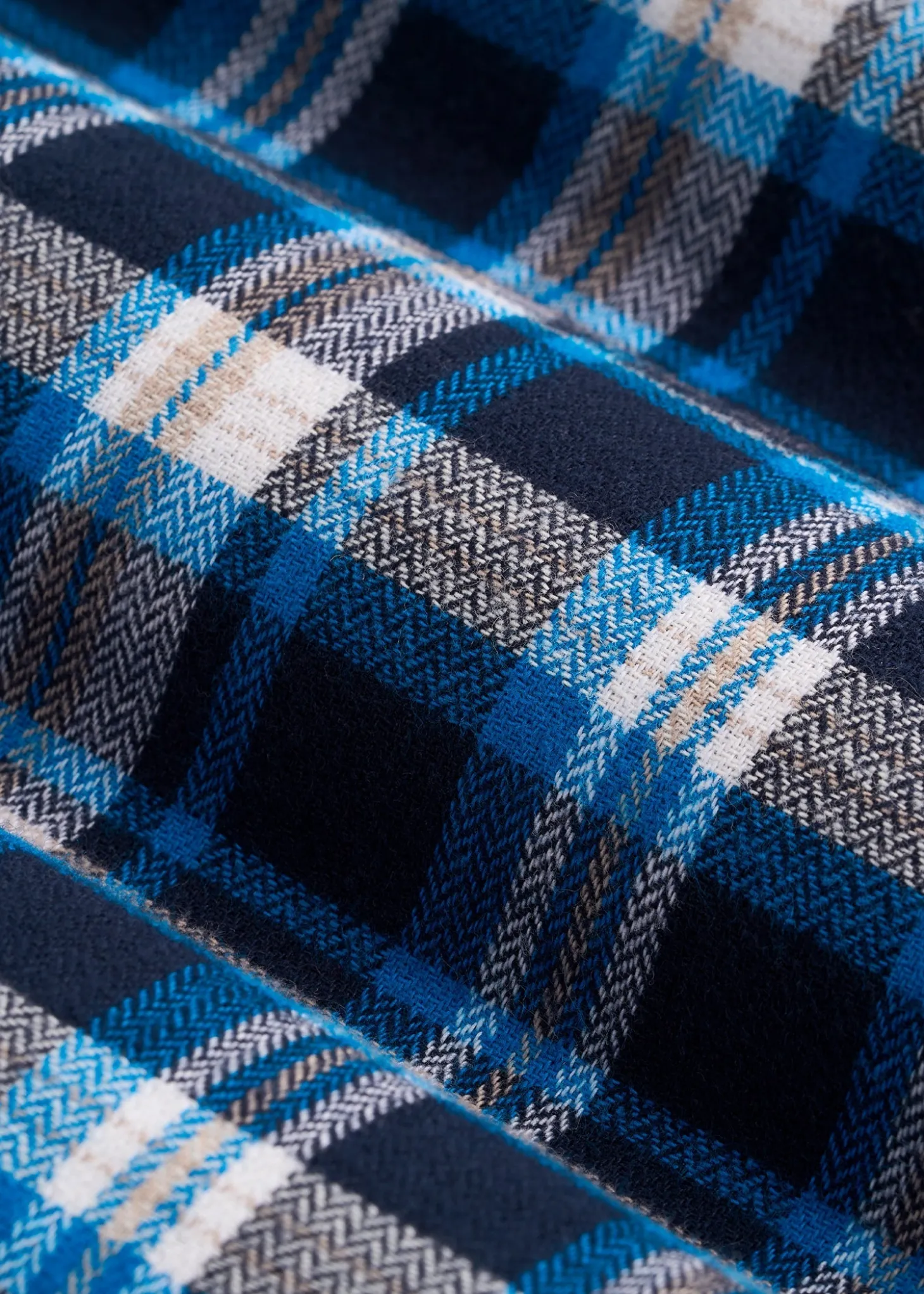 Flannel Button-Up Shirt for Tall Women