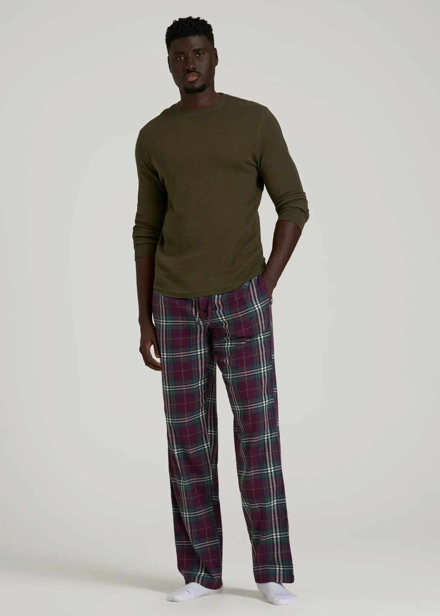 Flannel Pajama Pants for Tall Men