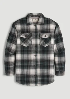 Flannel Shacket for Tall Women