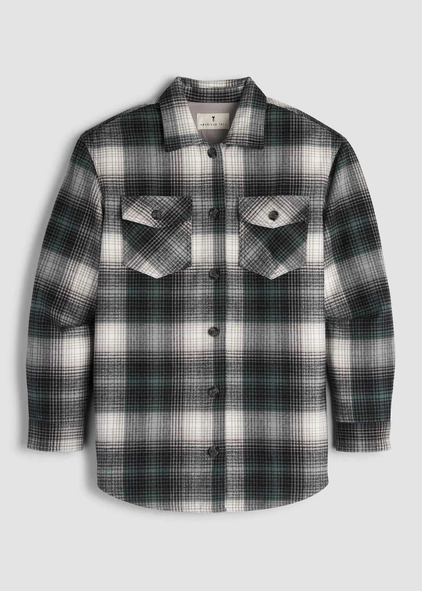 Flannel Shacket for Tall Women