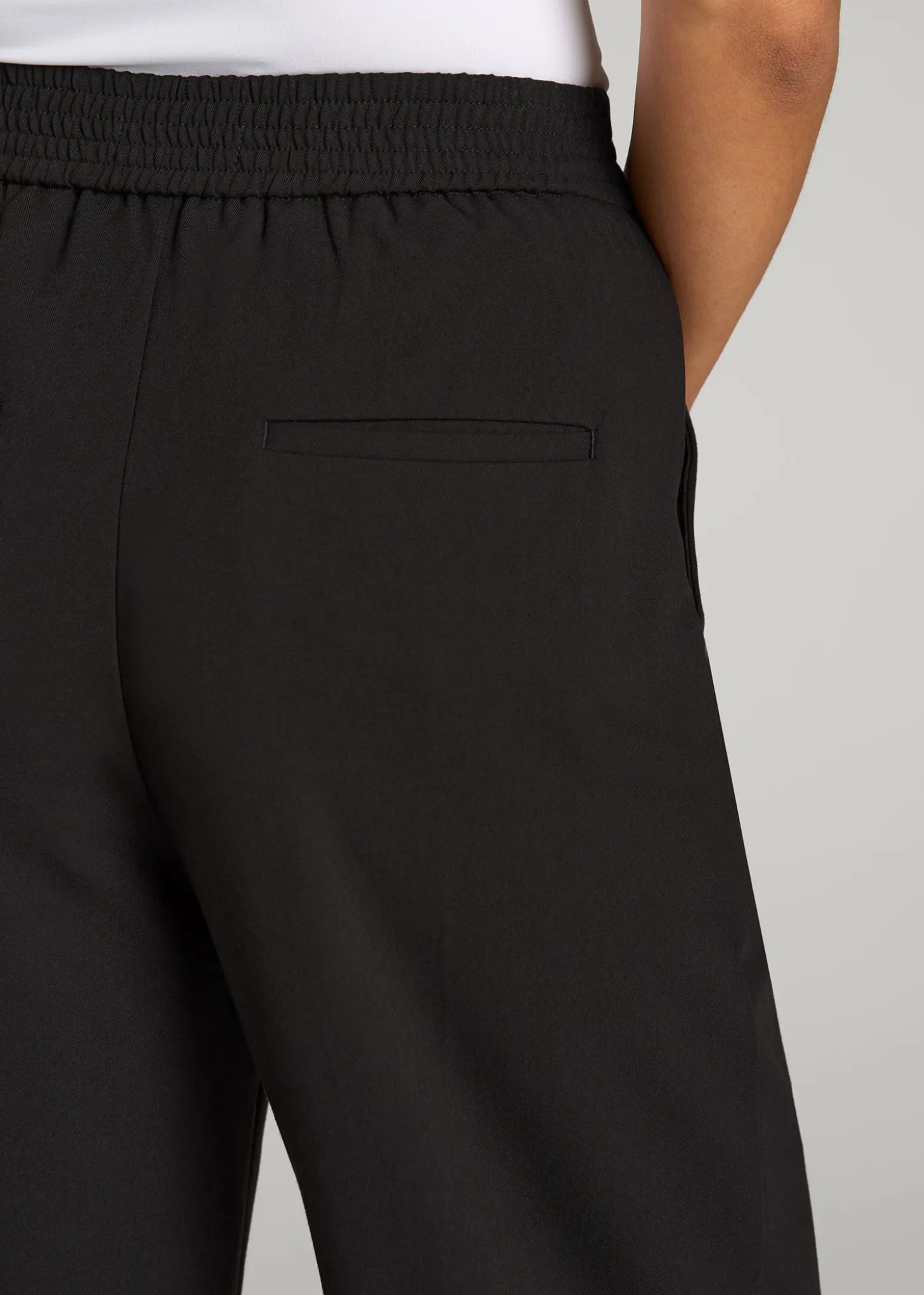 Flat Front Wide Leg Dress Pants for Tall Women