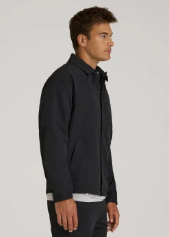 Flex Nylon Collared Jacket for Tall Men
