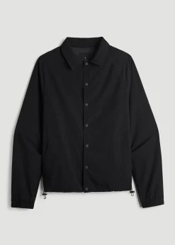 Flex Nylon Collared Jacket for Tall Men