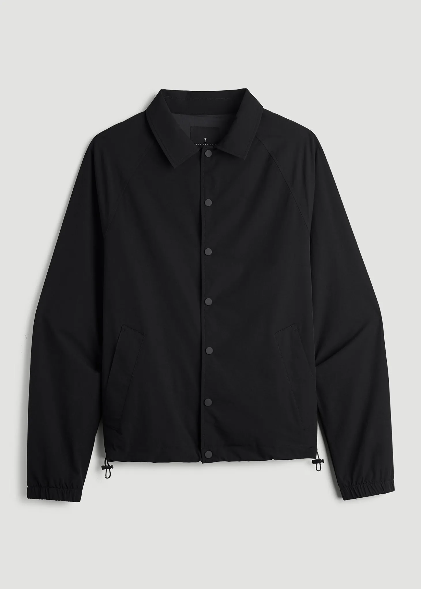 Flex Nylon Collared Jacket for Tall Men