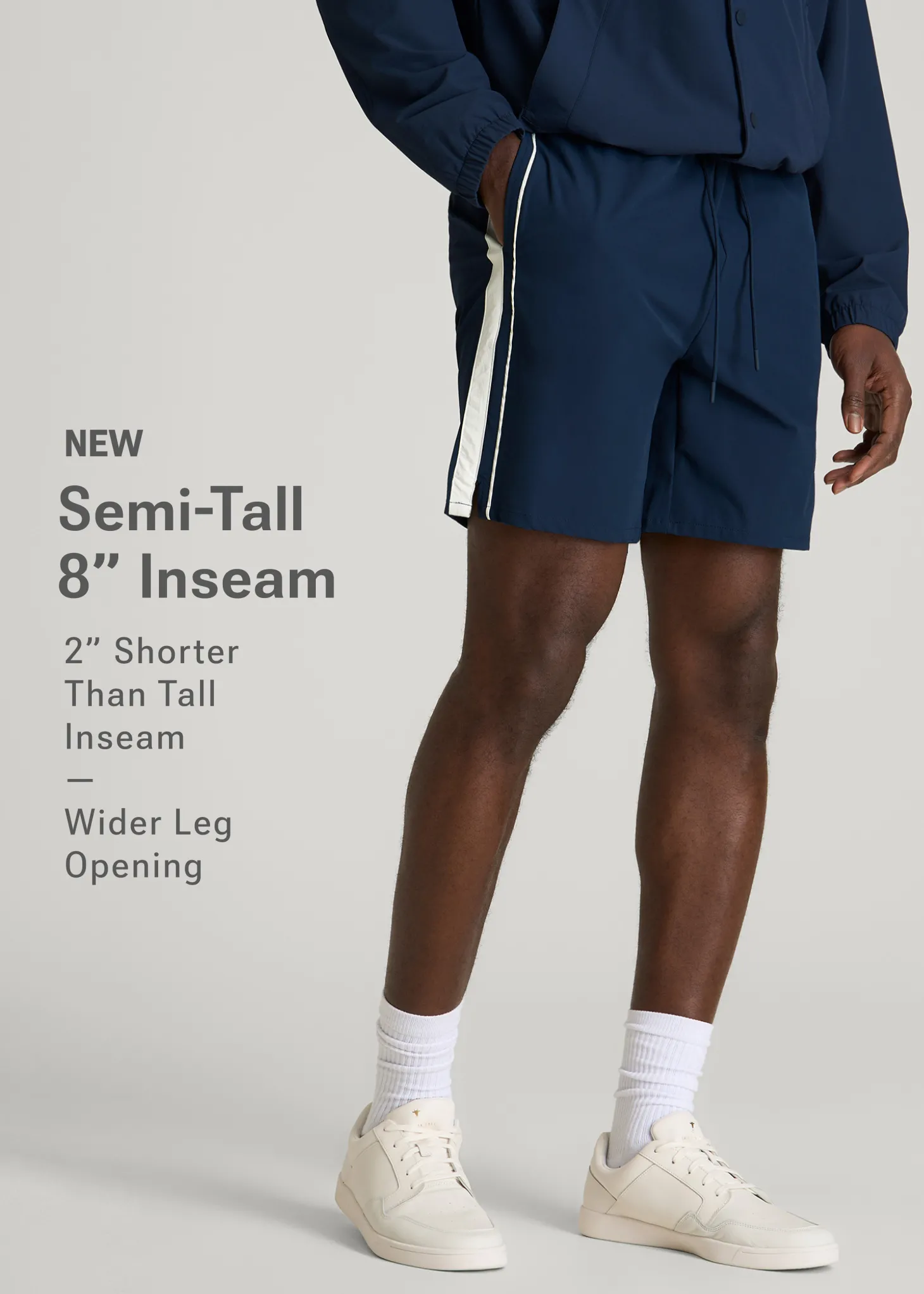 Flex Nylon Short for Tall Men