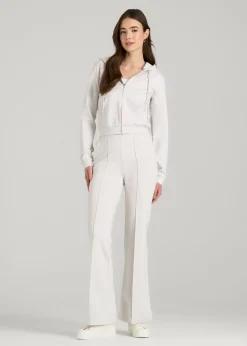 Flex Ponte Flare Pants with Drawcord for Tall Women