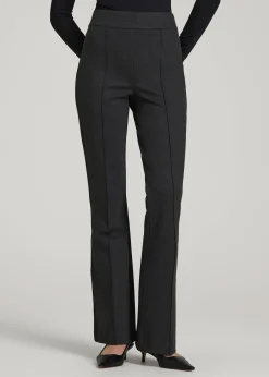 Flex Ponte Pull On Flare Pants for Tall Women