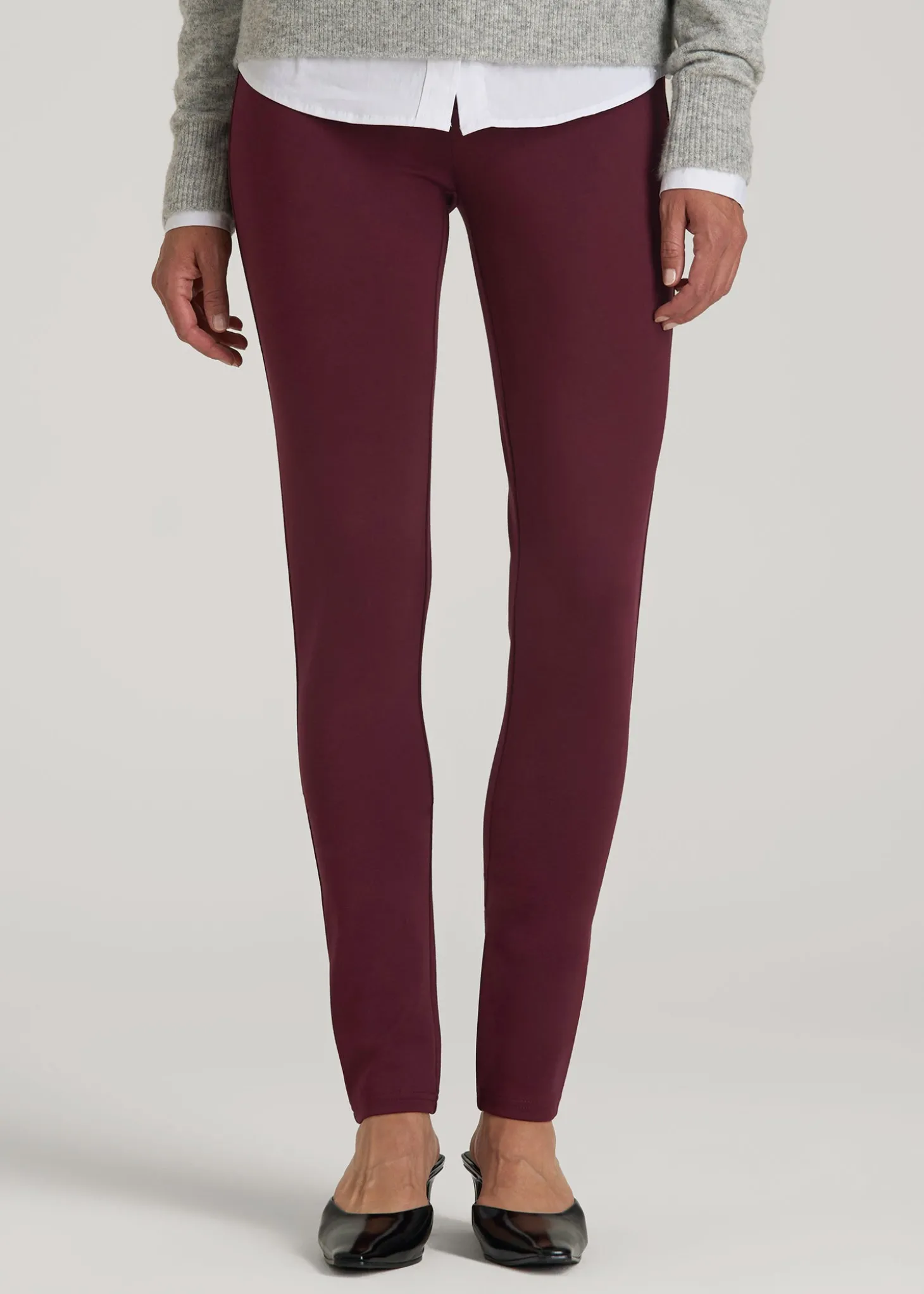 Flex Ponte Skinny High Rise Pant for Tall Women