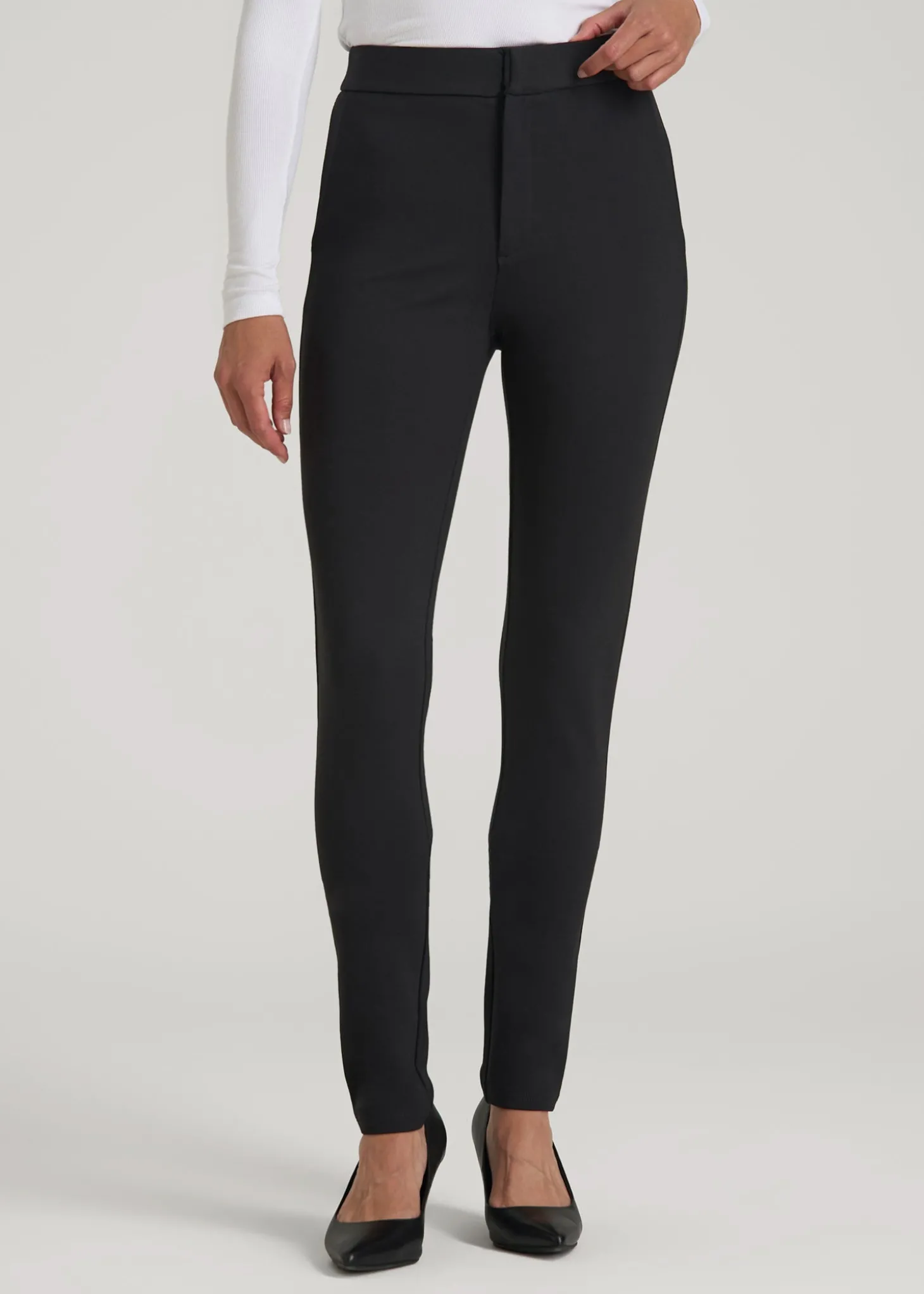 Flex Ponte Skinny High Rise Pant for Tall Women