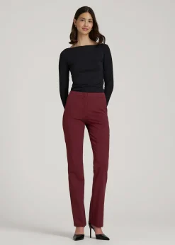 Freedom Flex Slim Straight Leg Dress Pants for Tall Women