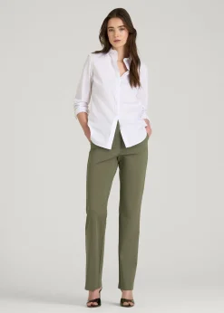 Freedom Flex Slim Straight Leg Dress Pants for Tall Women