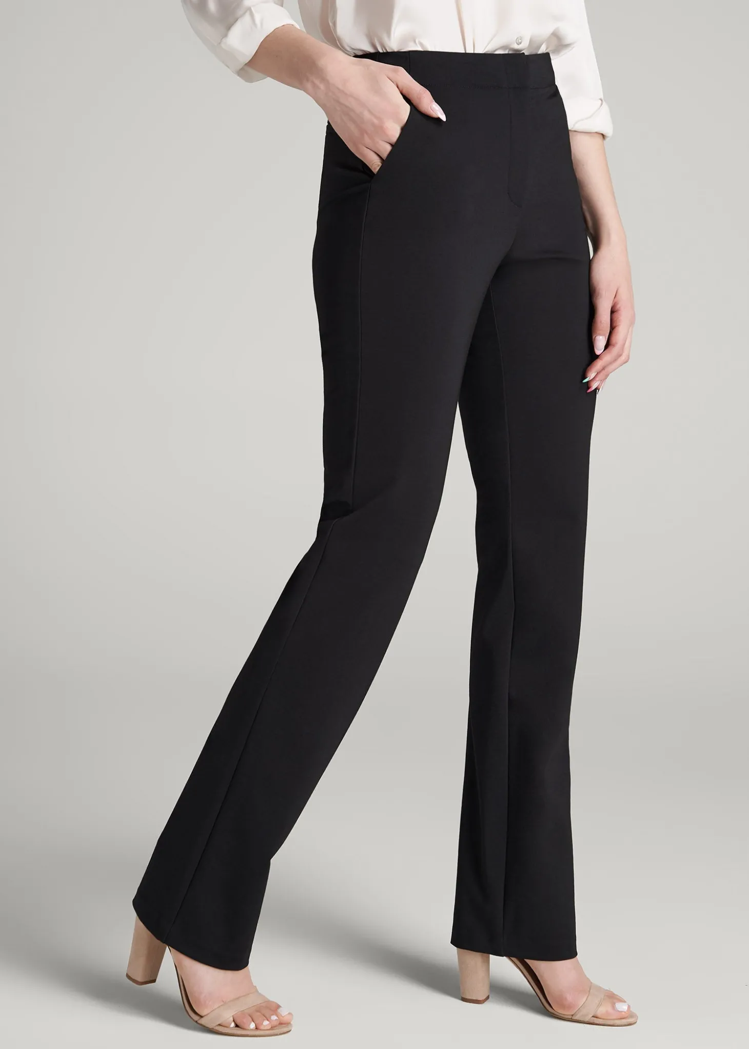Freedom Flex Slim Straight Leg Dress Pants for Tall Women