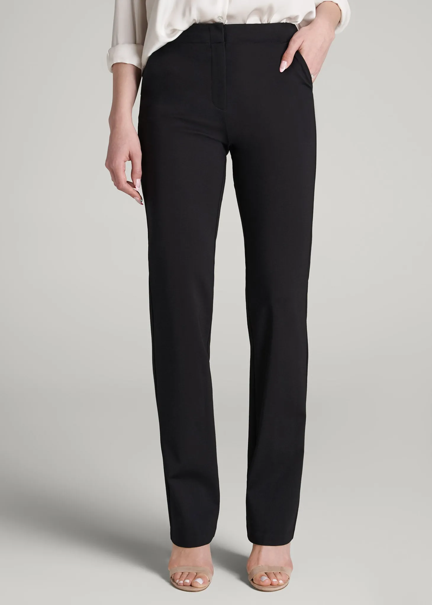 Freedom Flex Slim Straight Leg Dress Pants for Tall Women