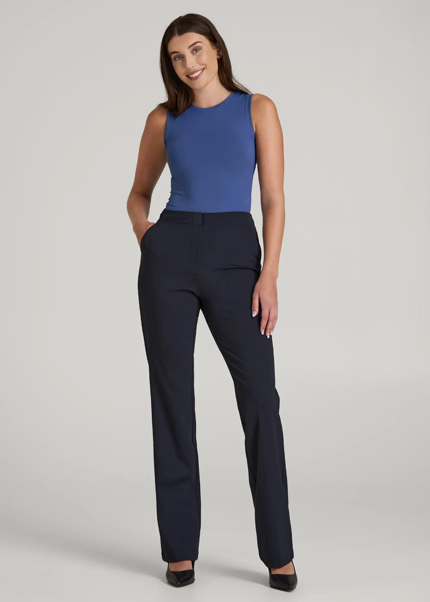 Freedom Flex Straight Leg Dress Pants for Tall Women