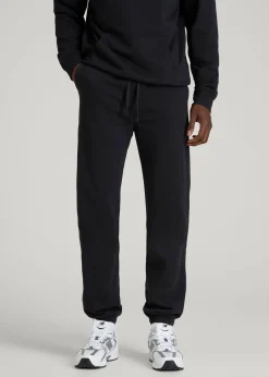 French Terry Cinched Bottom Sweatpants for Tall Men