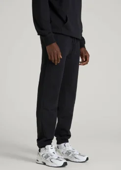 French Terry Cinched Bottom Sweatpants for Tall Men