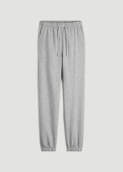 French Terry Cinched Bottom Sweatpants for Tall Men