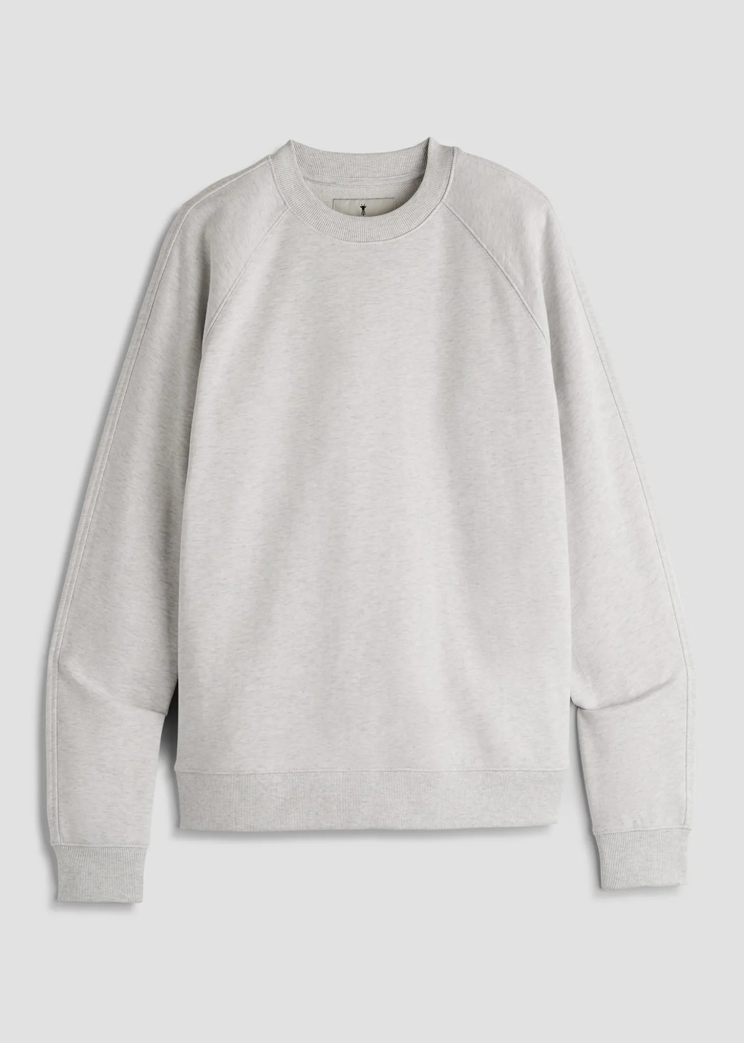 French Terry Crewneck Sweatshirt for Tall Women