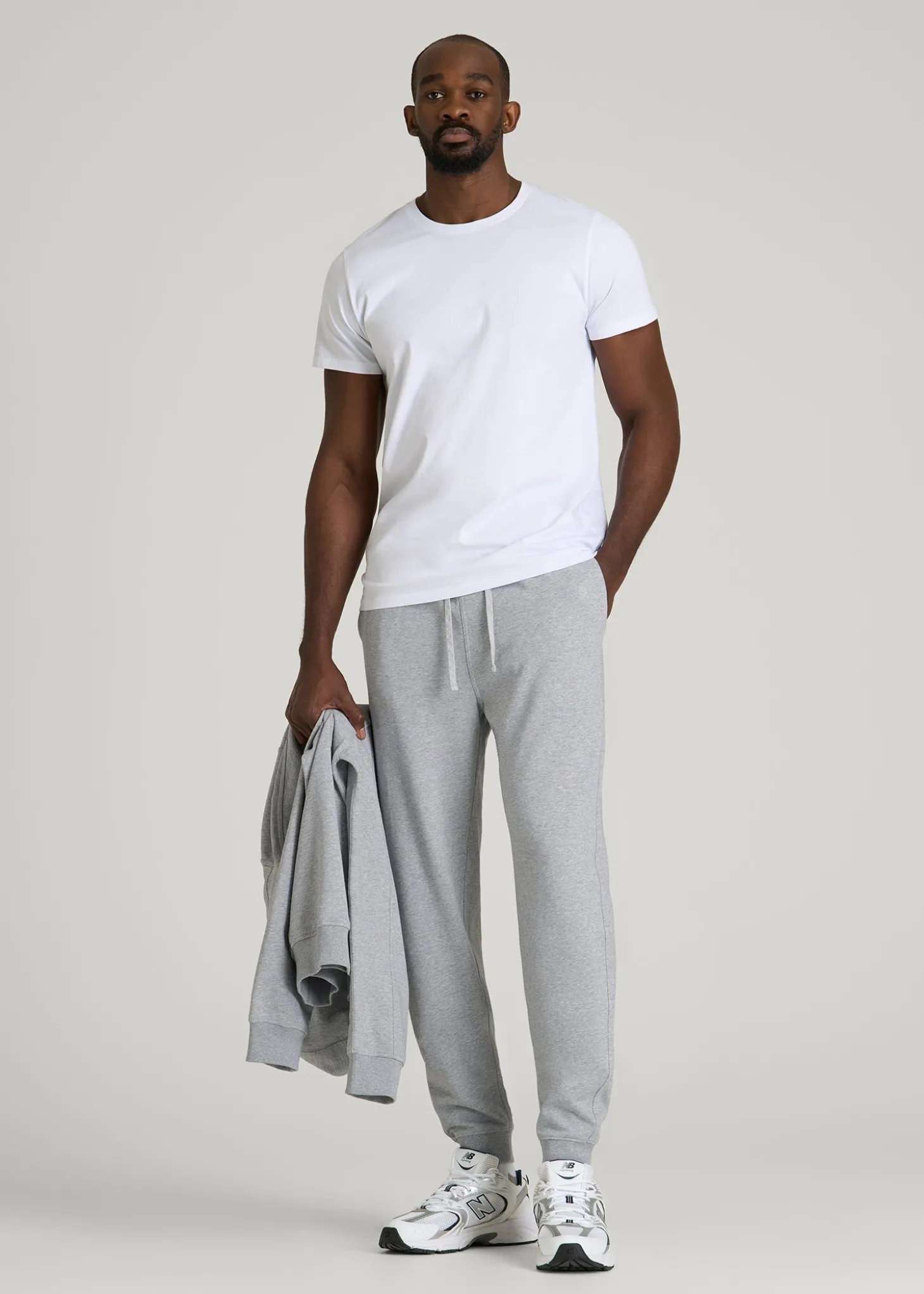 French Terry Jogger for Tall Men